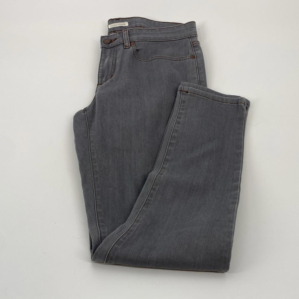 Eileen Fisher Gray Denim Jeans - Perfect for Everyday Wear